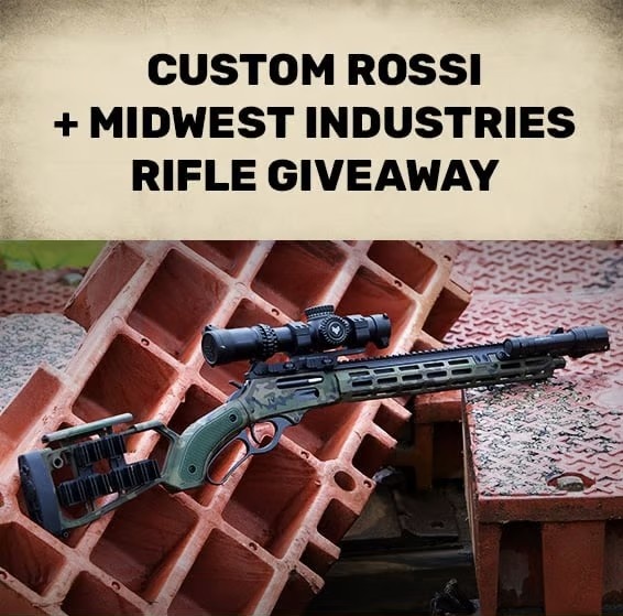 Win a Rossi & Midwest Industries Custom .30-30 Rifle

Giveaway ends June 2nd 
 
Link in reply ⬇️

#gungiveaway #winagun #ItsTheGuns