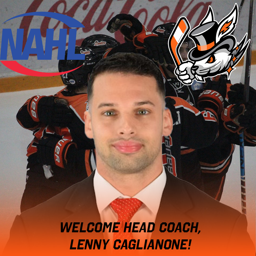 The Hat Tricks are proud to announce Lenny Caglianone, as our new Head Coach! Thank you to Coach Stefan and Coach Noseworthy for your contributions to Danbury hockey! You can read more about Coach at the link in our bio! #poundtherock #tomorrowsstarstoday