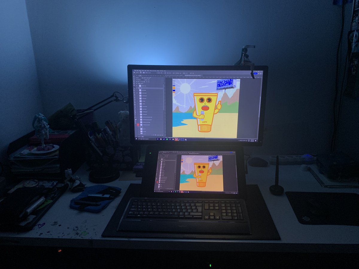 Finally our #onchainsummer special mint is around the corner!  We've been hard at work to make it a collection that'll be forever shining onchain ON <a href="/base/">Base</a> . Also, if you're got the right number of $SPF you're safe and free in this heated factory during mint. So better grab that