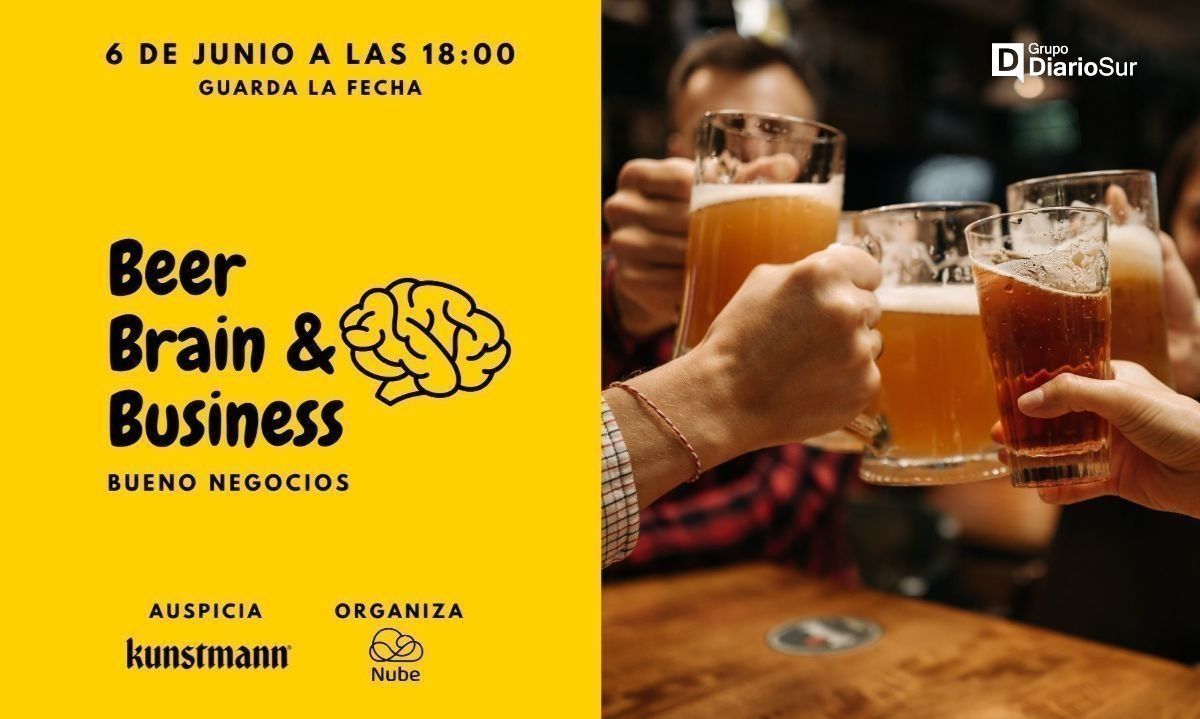 En Valdivia se realizará el primer encuentro Beer, Brain & Business #Valdiviacl #LosRios #Innovación #Eventos tinyurl.com/24bvej72