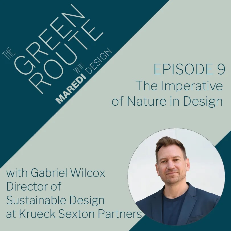 Thanks to <a href="/MarediDesign/">Maredi Design</a> podcast for hosting KSP Sustainability Director, Gabriel Wilcox. In episode 9, Gabriel offers insights about rebuilding the relationship between nature and our buildings. 
maredi.substack.com/p/mother-natur…