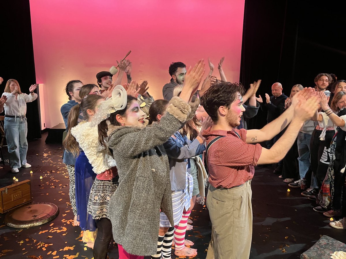 ⁦@LSBU_ACI⁩ ⁦@LSBU⁩ So proud of our graduating students this year. I have now seen four showcase productions - all five star - and tonight’s Tales from Ovid was better than many professional shows. To all the teams involved. Be proud. You are stars.