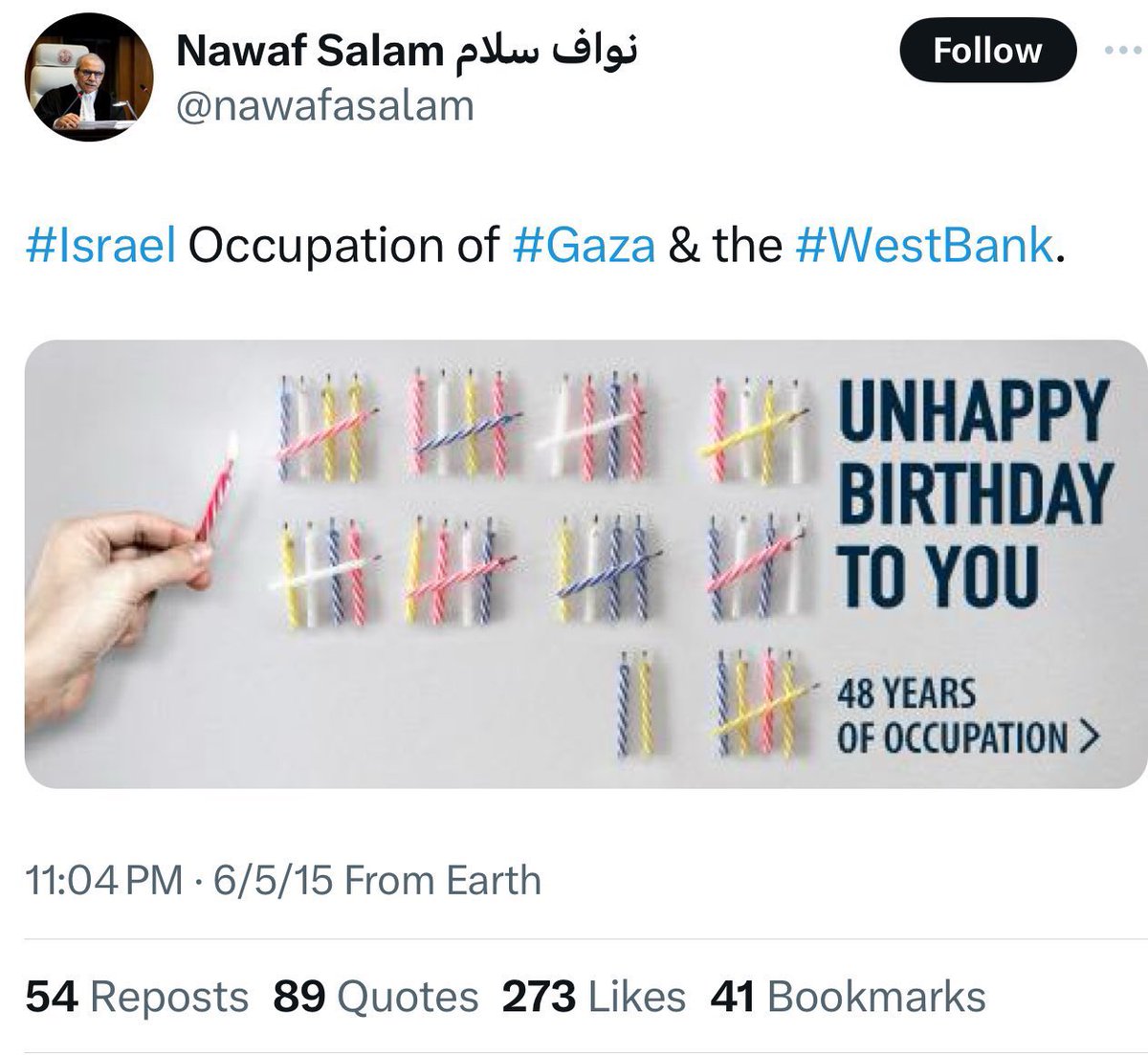 Darf ich vorstellen: Der Präsident des Internationalen Gerichtshofs der UN, der Israel zu irgendwas verurteilt hat: der Libanese Nawaf Salam, seit Jahren ein Kritiker Israels. Justitia trägt Burka.