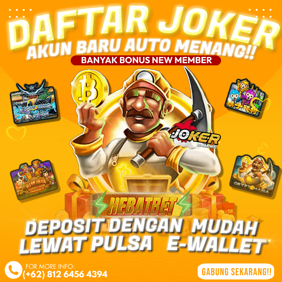 DAFTAR JOKER123 | AGEN JOKER123 HEBATBET Daftar:s.id/VVIPHEBTABET #gameonline #daftarslot #daftarjoker123 #daftarlive22 #judionline #ace333jackpot #daftarpussy888 #pussy888slot #livegames #slotsgame #hebatbet #vviphebatbet #fyp #viral #joker123 #fatcat #gacor #agenjoker123