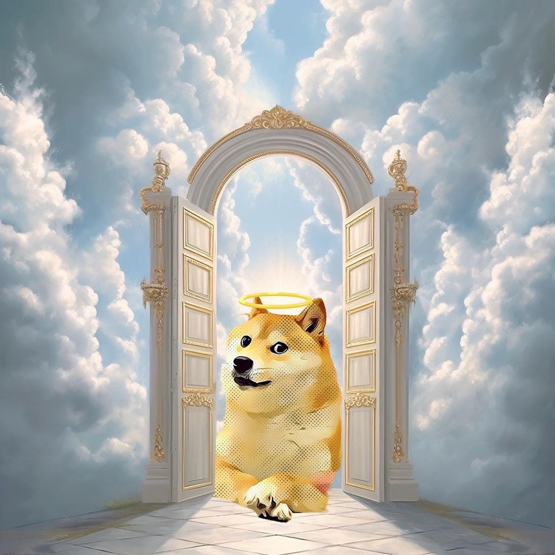 All doges go to heaven! 💫