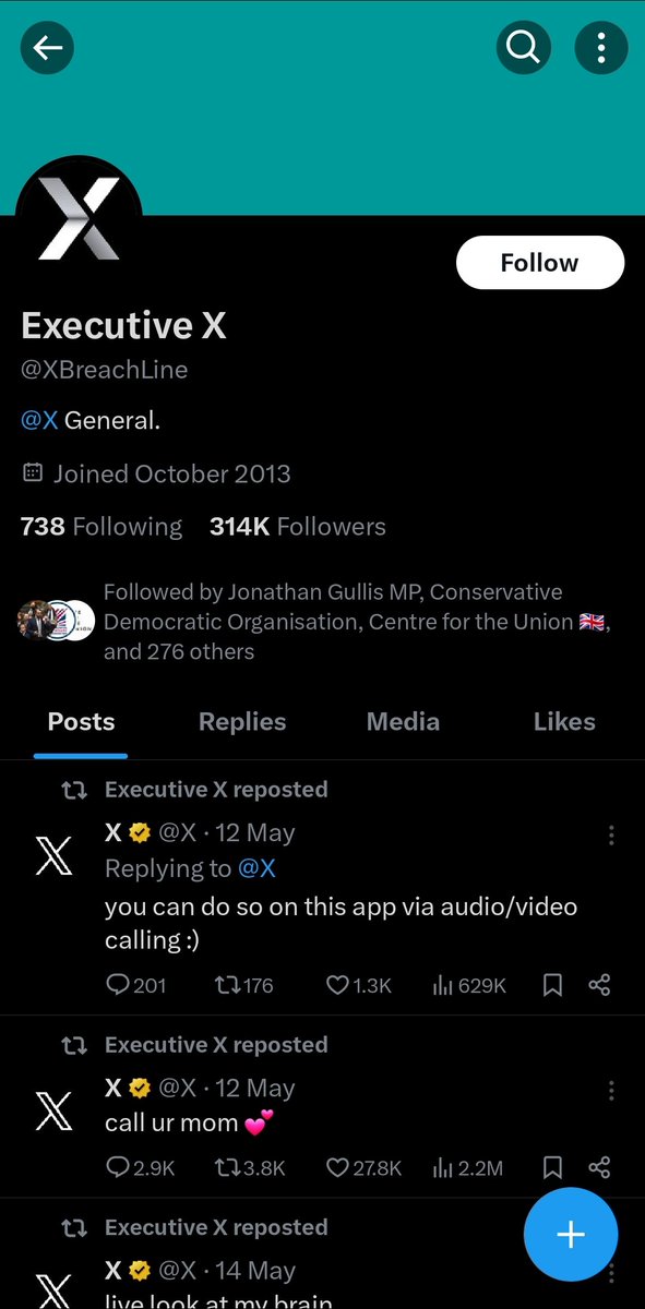 DO NOT RESPOND TO THIS ACCOUNT in the screenshot - This was Andrew Pierce - his account has been phished and is now attempting to phish other conservative accounts. Go and report @XBreachLine before it does more damage ➡️