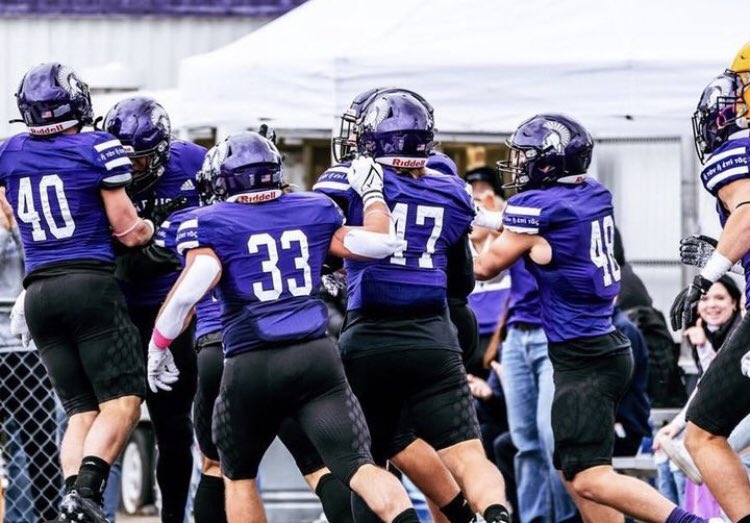 After a great conversation with @Coach_Bergy , I am thankful to recieve an offer from Winona State University!! Go warriors ! ⚔️⚔️ @Coach_Spencer11 @StRitaFootball @CoachMHopkins