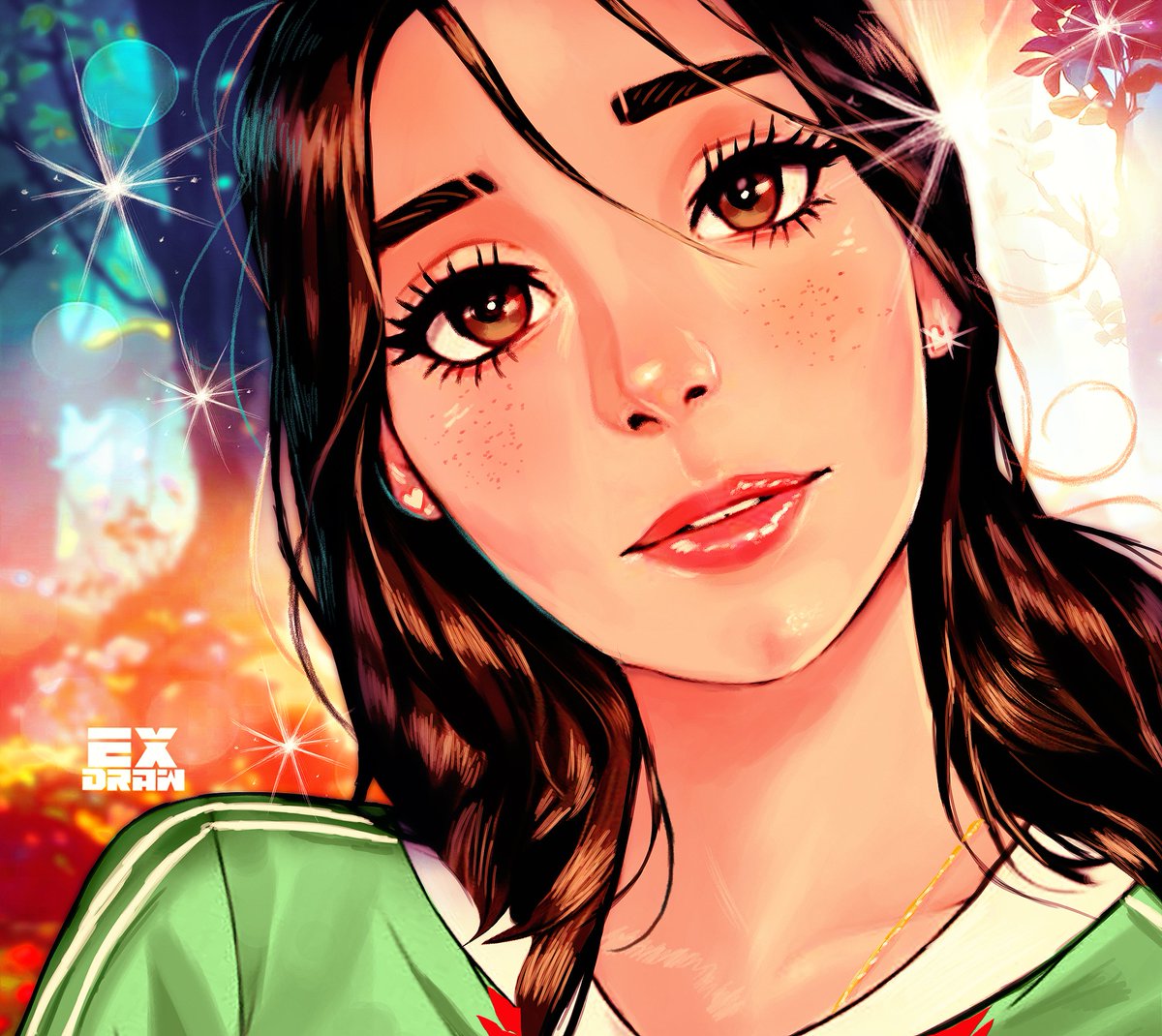 hagencalacin's tweet image. Retrato de la bellisima RUBYQON