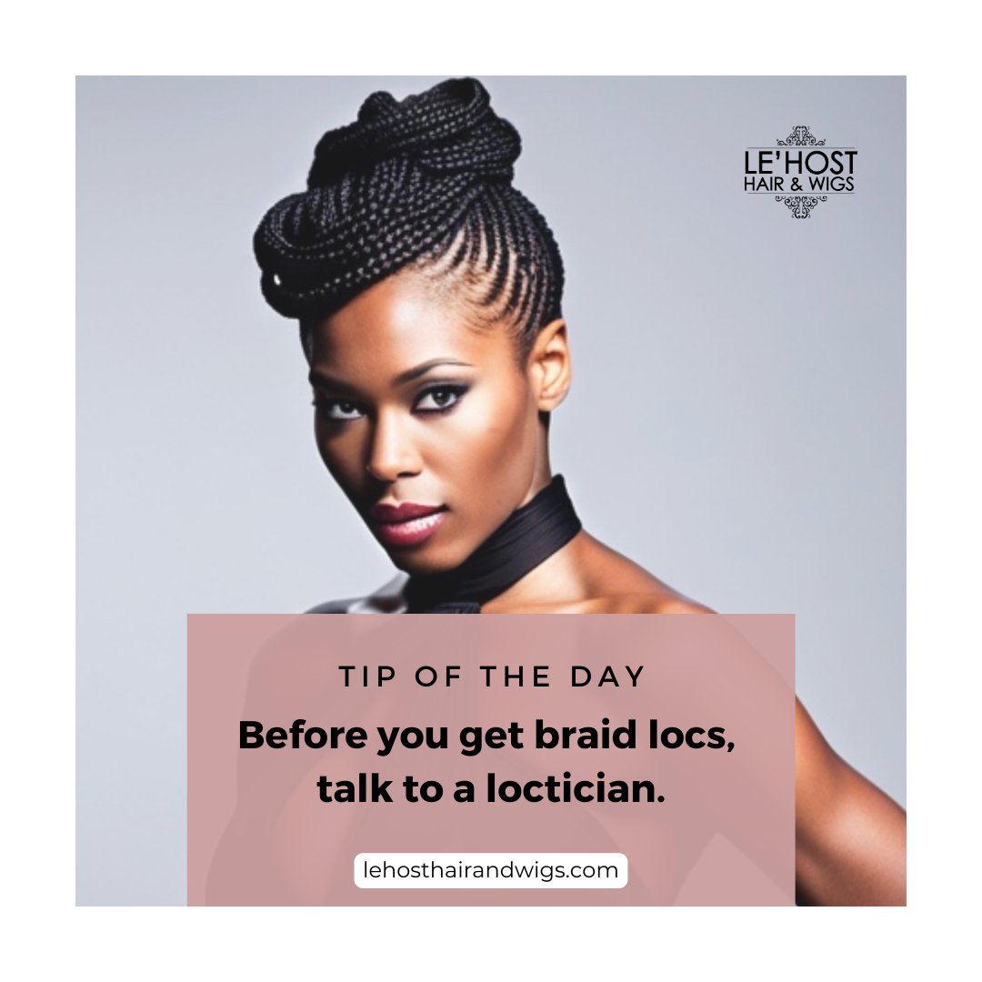 Braid locs? Don't wing it! See a loctician before you get stitched.

#beautydreadlocks #welovedreadlocks #dreadlockjourney #dreadloc #dreadlockrepair #loclove #dreads #healthyhaircare'