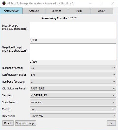 DaCreativeNexus's tweet image. Get your Text to Image Generator App powered by Stability AI API. A simple UI desktop App to access all the latest Stability AI models including SD3, SD3-Turbo, SD Core, SD1.6 and SDXL1.0, here: thecreativenexus.com/product/ai-tex…
#stablediffusion #AI #Texttoimage #stabilityai