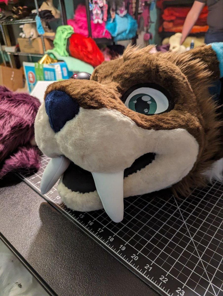 Happy #FursuitFriday everyone! It's FURSUIT MAKING FRIDAY and DAY 22 of the Subathon! Today we will be WORK WORK WORKING on Suits and potentially Art afterwards! Come hang out for oops all animals! twitch.tv/cassmutt