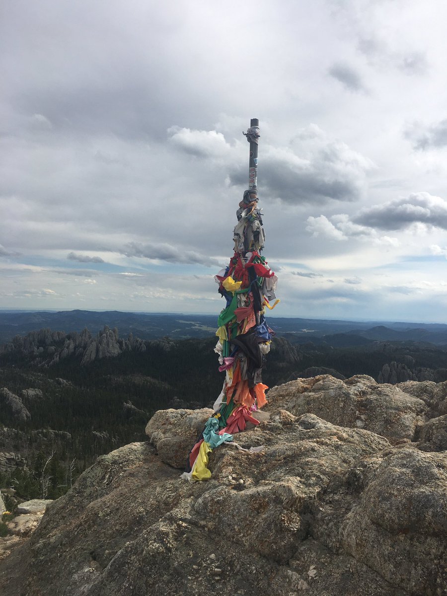 Sirr_Rio's tweet photo. Black Elk Peak. The highest natural point east of the Rocky Mountains. Over 6 miles round trip. My legs still hurt. Don’t do it. It’s not worth it 😂 https://t.co/35UD5VBNiC