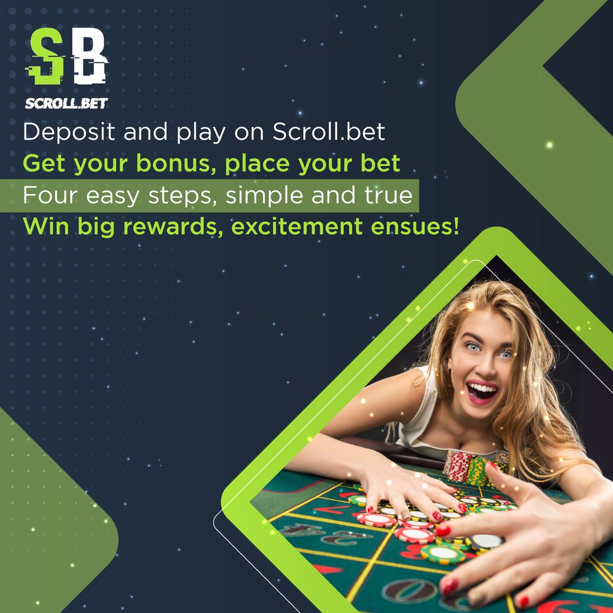 Scroll_Bet's tweet image. Scroll.bet offers a bonus to all new users on their first 4 deposits made! Don't miss this opportunity!
