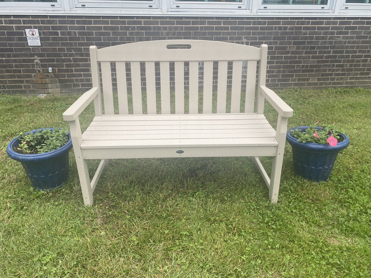Field day, tree planting, and a new bench! It was a fun week at The Lane! 💙💛🦅 <a href="/Church_Lane_ES/">Church Lane Elementary Technology</a> <a href="/CLETSPTA/">CHURCH LANE PTA</a> <a href="/LoriMGrant/">Lori M. Grant</a> <a href="/EuniqueGray/">eunique gray</a> #WeAreREEL