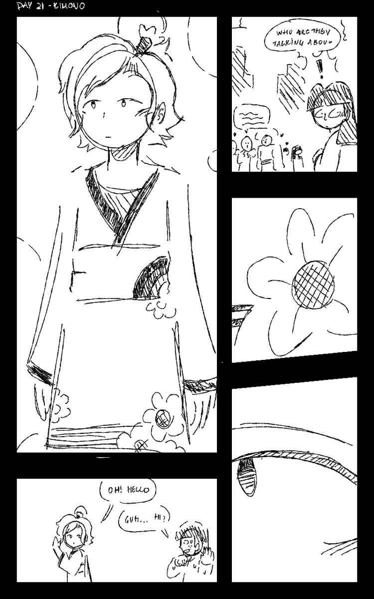 snapper_312's tweet image. DAY 21 and 22!! 
Challenge by @MonitorComics
#Mangamay2024