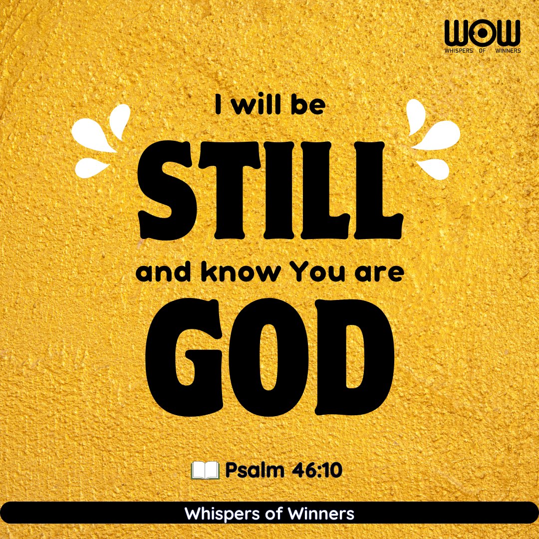 Whispers of Winners on X: “Declare this: I choose to stand on