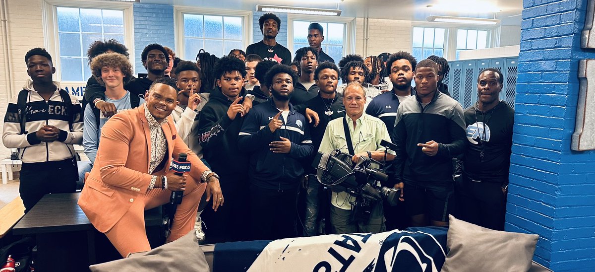 NOT ENOUGH can be said about the work Coach Roman Morris and Crew are doing @EasternHS_FB ‼️ An AMAZING group of young men. This program is on the way 🔝… and it’s because Coach Rome is showing them the meaning of Love On/Off the Field Check out our story @fox5dc
