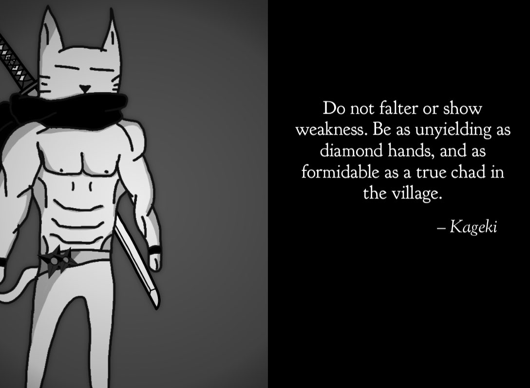 Never surrender. $KAGEKI HERE TO STAY.