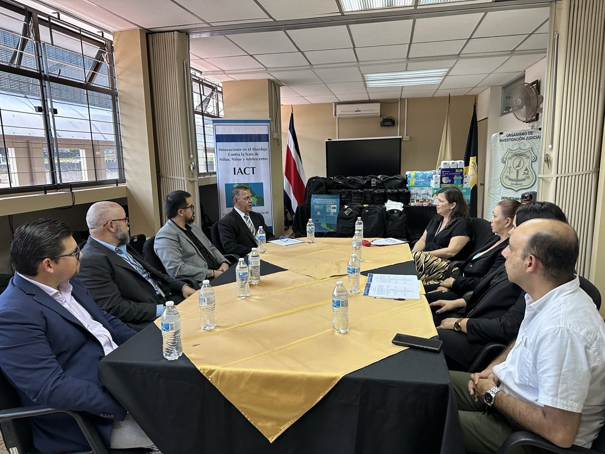 WarnathGroup's tweet photo. As part of the @JTIP_State #PEMS Innovations in Addressing Child Trafficking (IACT) Program in Costa Rica, we are pleased to be working with @oij_Organismo toward enhanced protection and support of child and adolescent trafficking victims during investigations. https://t.co/BtpaoJG4oC