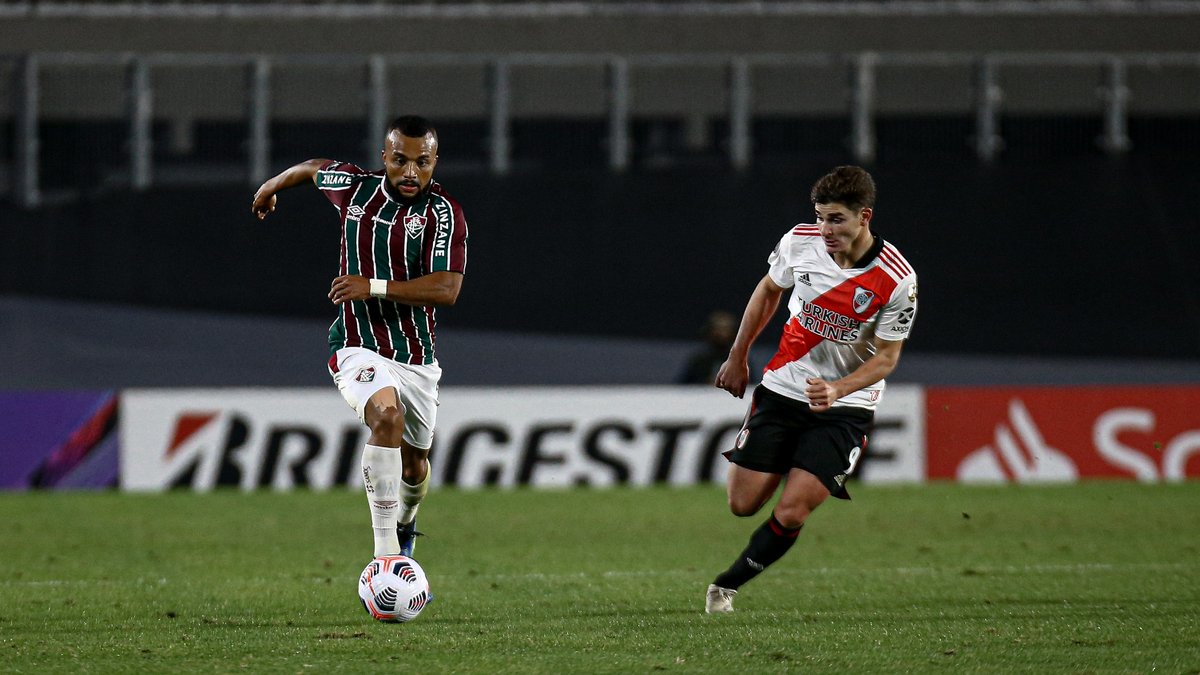 𝟐𝟓/𝟎𝟓/𝟐𝟎𝟐𝟏: o Fluminense se torna o segundo clube brasileiro a derrotar o River Plate no Monumental e o Boca Juniors em La Bombonera! 📸: Lucas Merçon/FFC