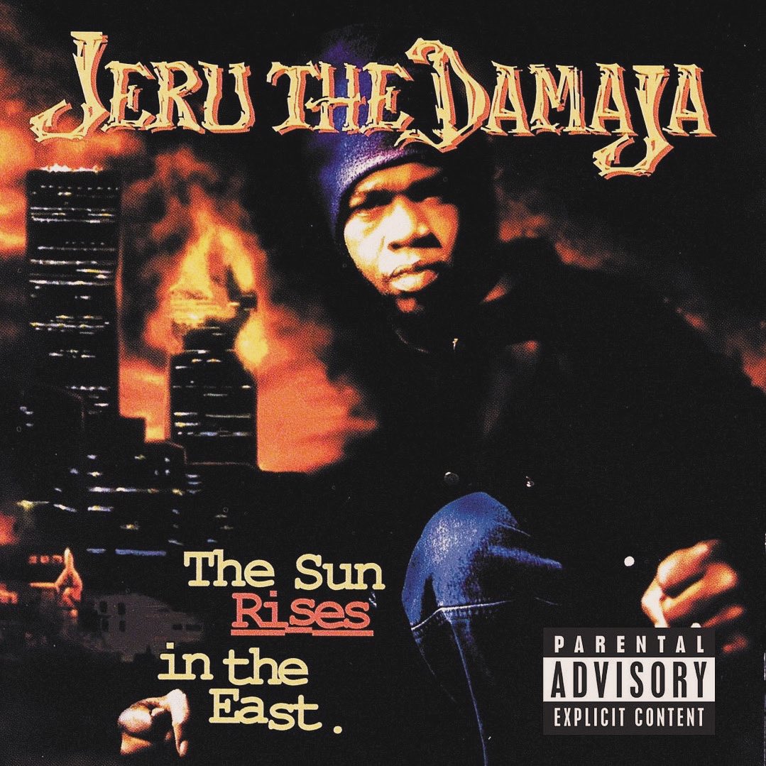 Salute 30 Years (1994) Producing this LP.
The 1st <a href="/gangstarr/">Gang Starr ‘One of the Best Yet’ Out Now</a> Foundation Artist 
<a href="/Jeruthedamaja/">Jeru The Damaja</a> debut:
"THE SUN RISES IN THE EAST"
SALUTE GURU (R.I.P.) 🫡💚🙏🏾🕊️
SALUTE <a href="/dannyhastings/">danny hastings</a> for the album cover.
SALUTE Patrick Moxey <a href="/paydayrecords/">PAYDAY RECORDS</a> for managing GU and I and signing Jeru.