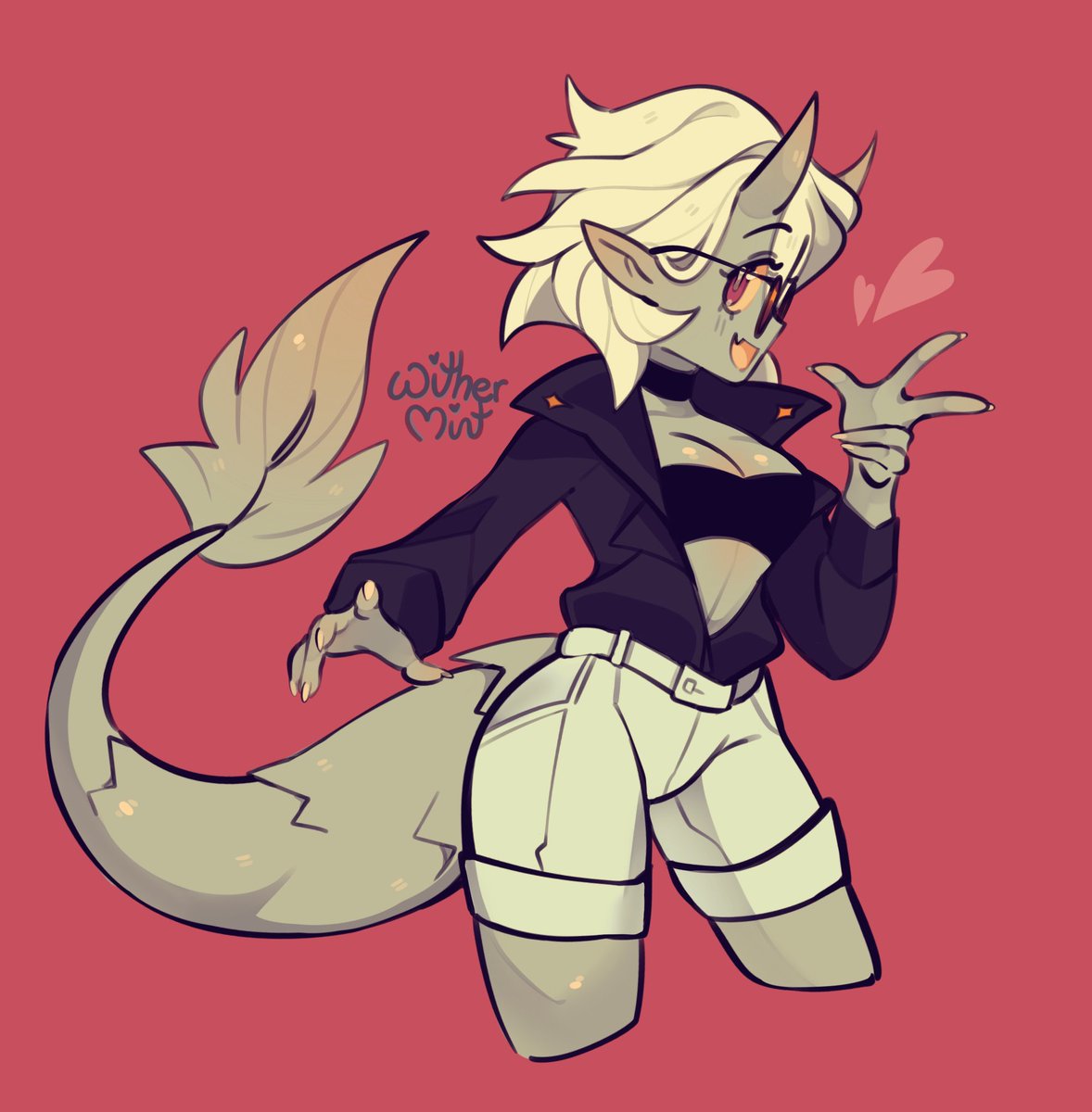 Withermint's tweet image. I arted 🩷