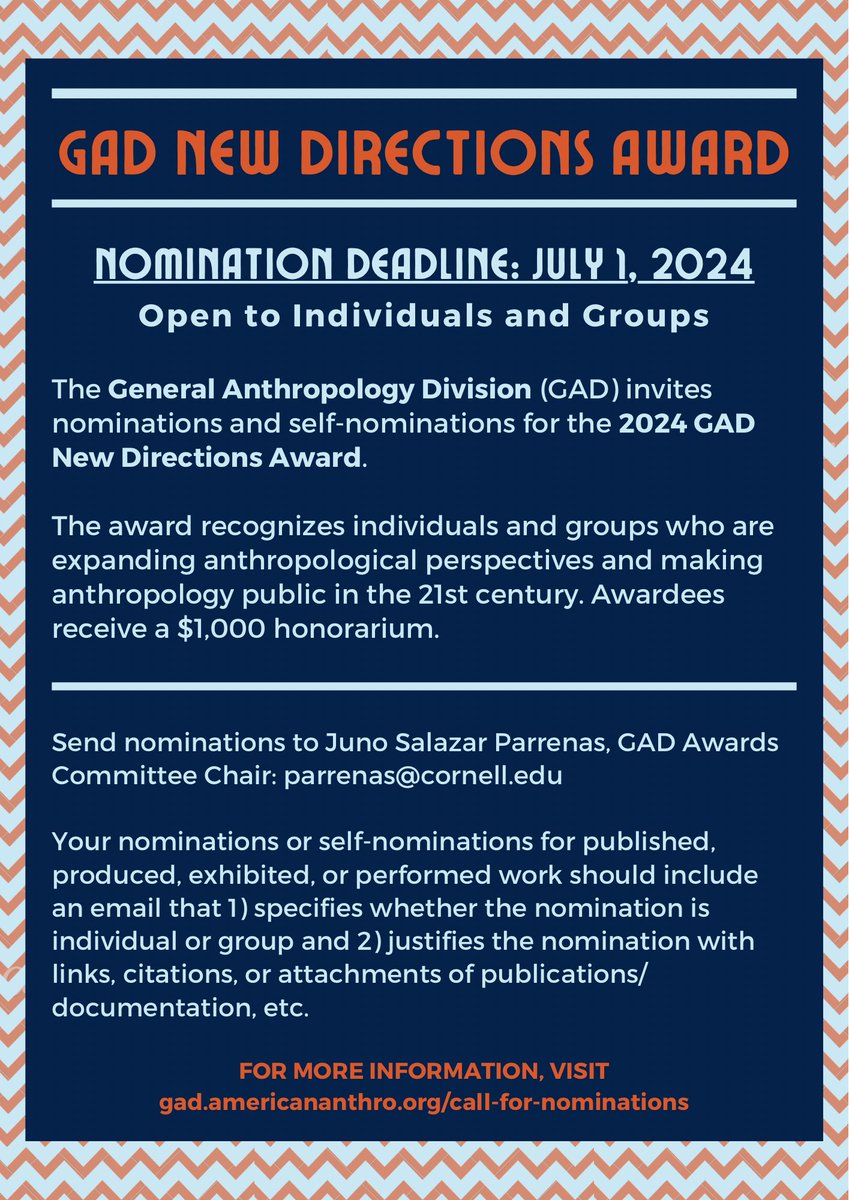 General Anthropology Division tweet media