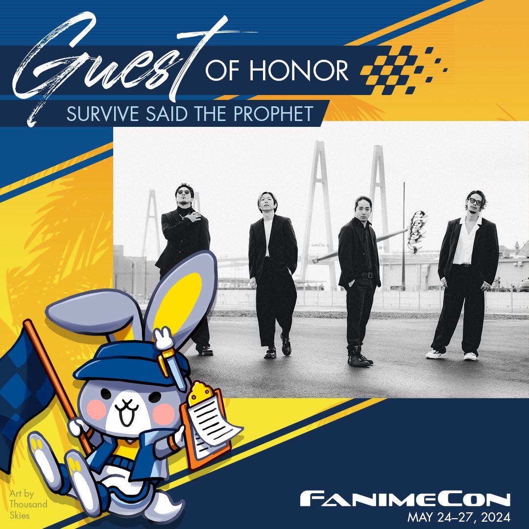 SSTPofficial's tweet image. 🔥SHOW INFO🔥

FanimeCon starts today! 
The live show is tomorrow, but the merchandise is on sale at booth 126 (main entrance left side in the back corner) today, so please check it out.

fanime.com

#survivesaidtheprophet #サバプロ #sstp #FanimeCon