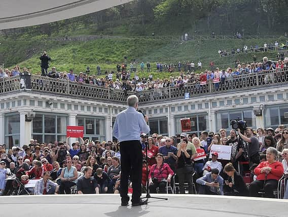 Well, there was a chap called Jeremy Corbyn who inspired 1000s of people to travel miles to hear him speak. Not because of his magnetic personality. Because of the hope his mild democratic socialism offered people.

And 'sensible' pundits like you relentlessly slagged him off.