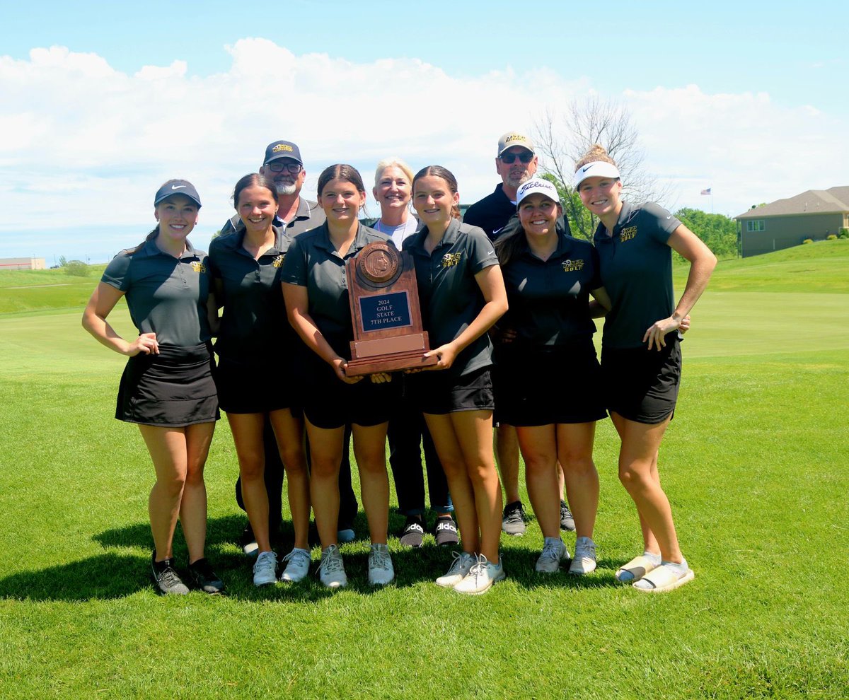 RAMS get a 7th place team finish - team 2 day score of 677 at Otter Creek <a href="/KateWahman/">Kate Wahman</a> 155 total for 13th place
<a href="/AnnaWahman/">Anna Wahman</a> 157 for 19th place, <a href="/PruntyOlivia/">Olivia Prunty</a> 176, Maynes 189,Williams 200,  Douglas 208
<a href="/PruntyOlivia/">Olivia Prunty</a> is first Rams golfer to play in 4 consecutive state tournaments