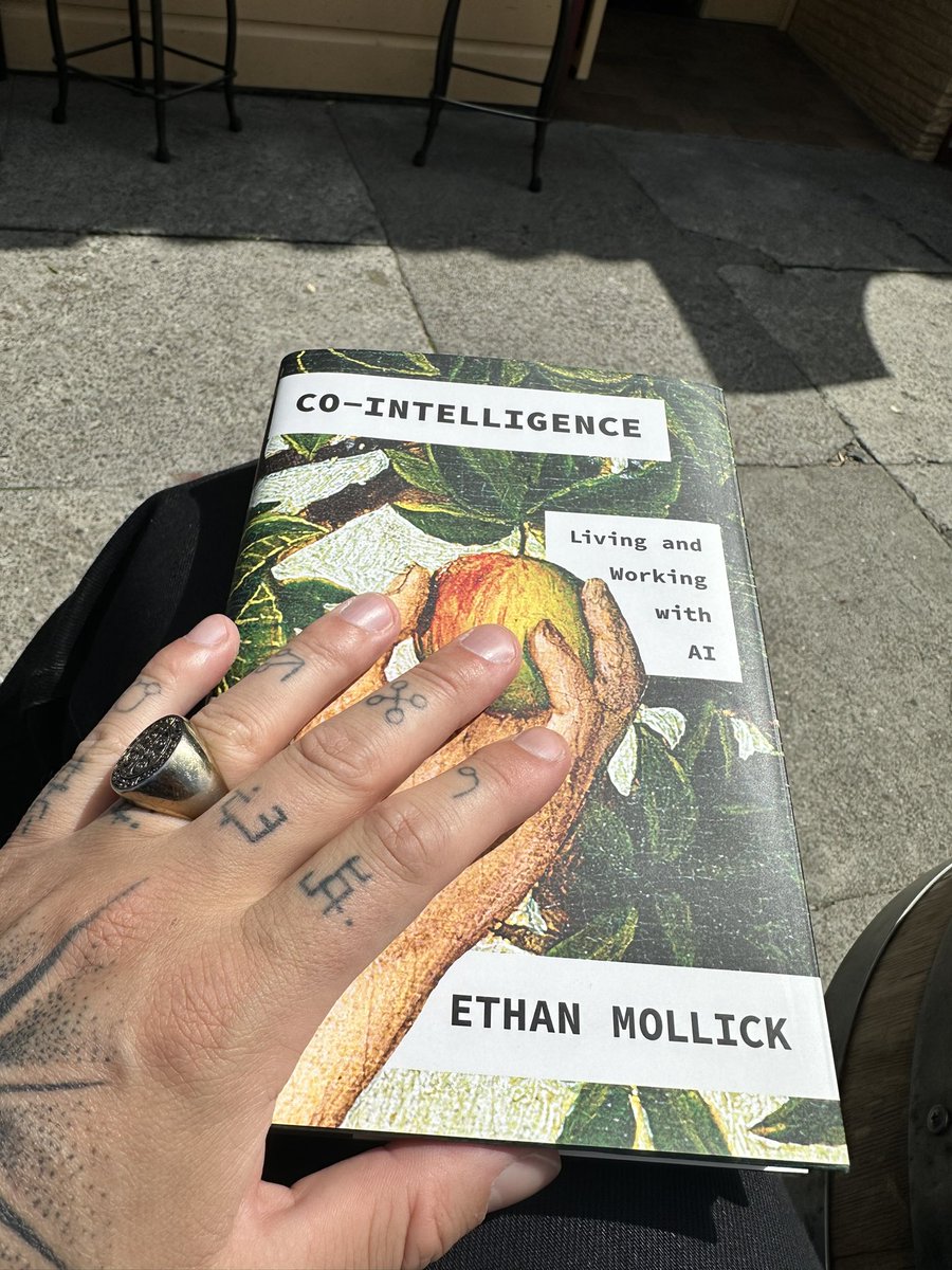 This one was overdue <a href="/emollick/">Ethan Mollick</a> 🫡