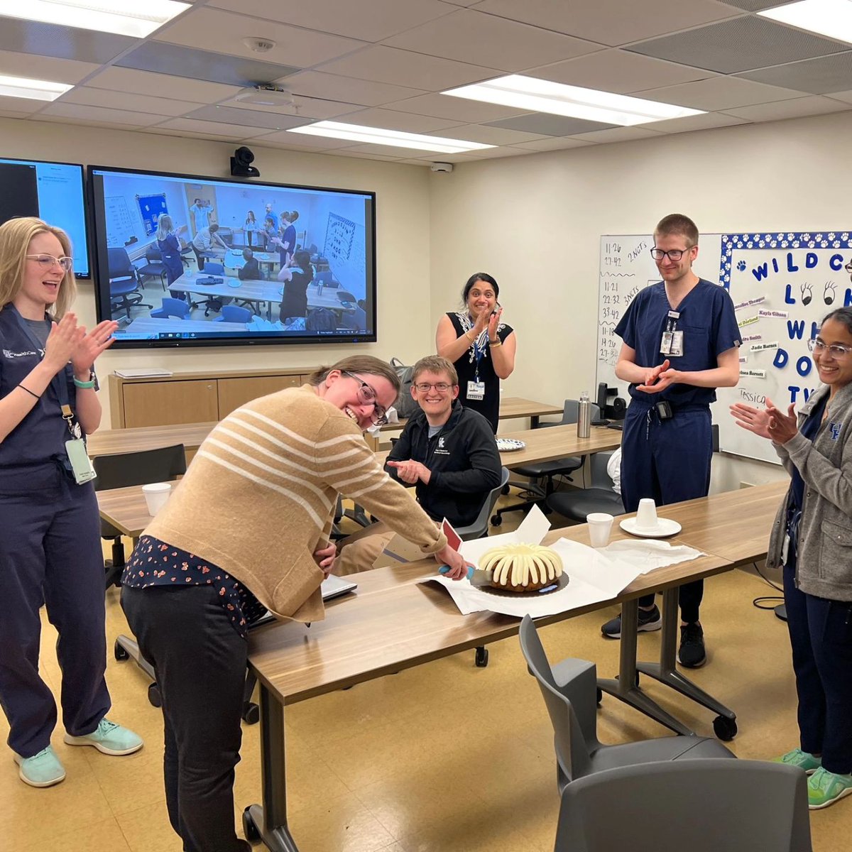 UKentucky Neurology Residency (@neurouky) on Twitter photo Thank you to Dr. Sturgill for these amazing movement disorder lectures that she and <a href="/GuduruZain/">Zain Guduru,MD,FAAN,FANA</a> have given throughout
this academic year! She has taught them with excitement, poise, and a clear passion for education. We will miss her dearly!
#medicaleducation #movementdisorders Thank you to Dr. Sturgill for these amazing movement disorder lectures that she and <a href="/GuduruZain/">Zain Guduru,MD,FAAN,FANA</a> have given throughout
this academic year! She has taught them with excitement, poise, and a clear passion for education. We will miss her dearly!
#medicaleducation #movementdisorders