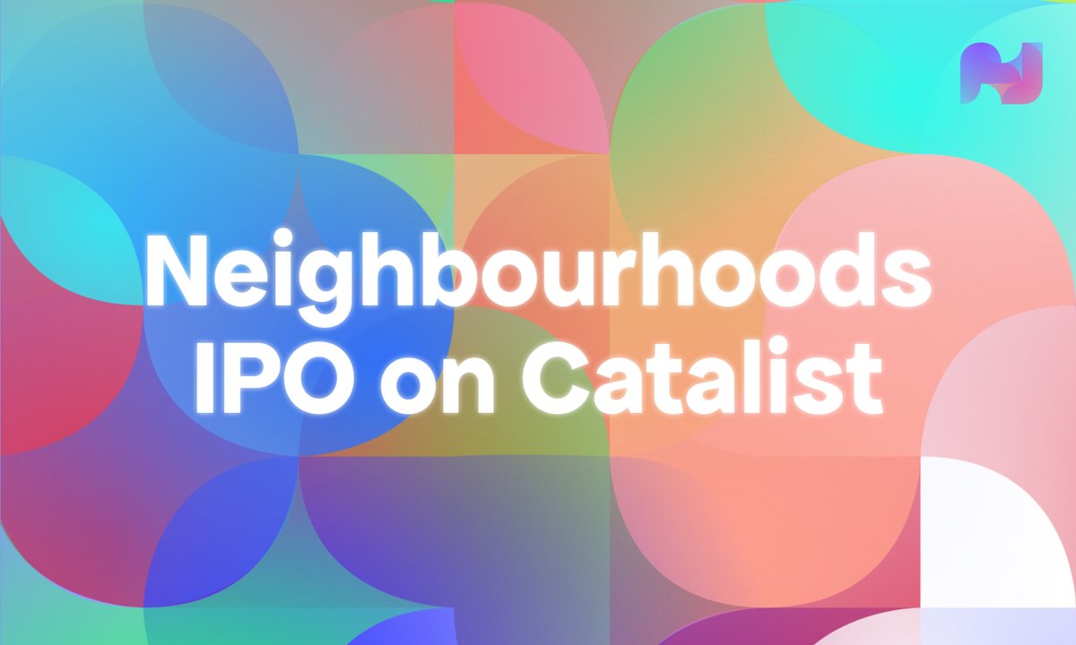 Neighbour_hoods's tweet photo. We are pleased to announce the IPO of the Neighbourhoods Bazaar on the #Catalist exchange in NZ! 🇳🇿
$NHT holders will soon receive an invitation link to register for a token-to-equity swap ↔️
Read our full announcement for key details 😊 https://t.co/t2I18GvDE0 https://t.co/siMcBvc4h3