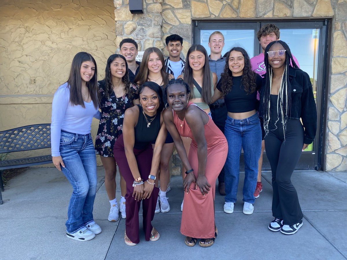Time for dinner with the team after Day 1 of State!