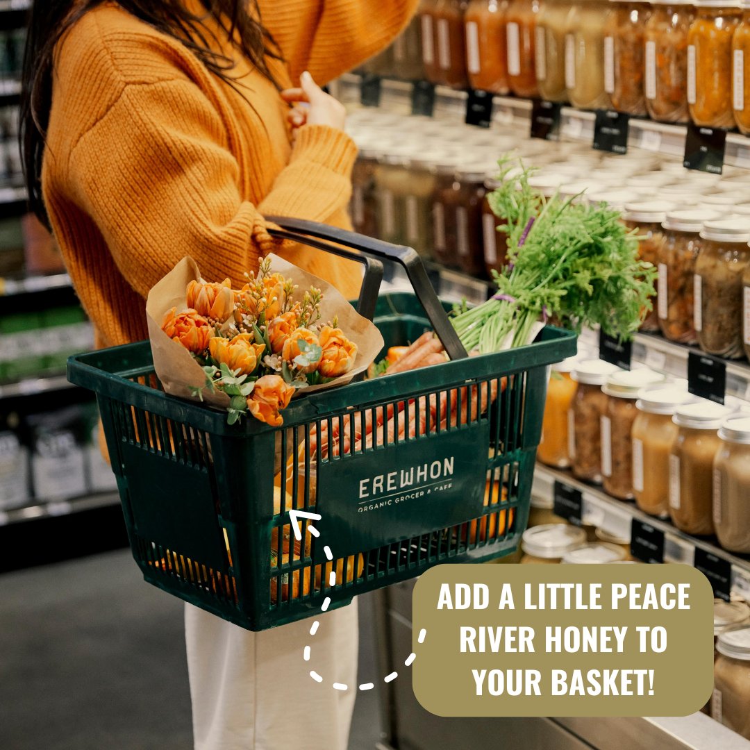 Peace River Honey (@peaceriverhoney) on Twitter photo Hey, California! Did you know that you can find Peace River Honey at your local <a href="/ErewhonMarket/">Erewhon Market</a> market?
Add the organic goodness of pure, delicious Peace River Organic Honey to your basket on your next visit, then let us know what you think! 😋 Hey, California! Did you know that you can find Peace River Honey at your local <a href="/ErewhonMarket/">Erewhon Market</a> market?
Add the organic goodness of pure, delicious Peace River Organic Honey to your basket on your next visit, then let us know what you think! 😋