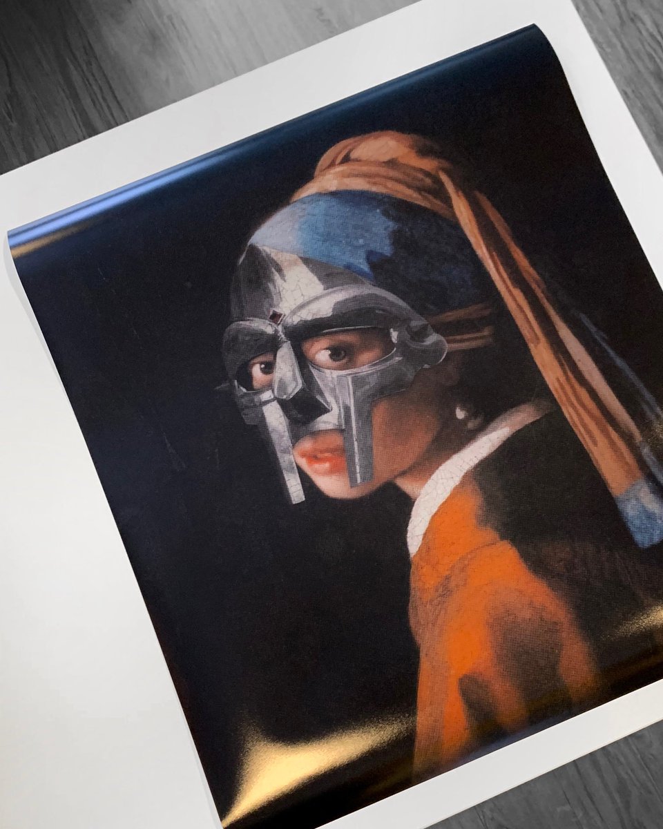 TheShaneRamos_'s tweet image. POSTER *GIVEAWAY*

MF DOOM x Girl with a Pearl Earring

•RT &amp;amp; Follow

Will ship worldwide / Winner picked the 27th