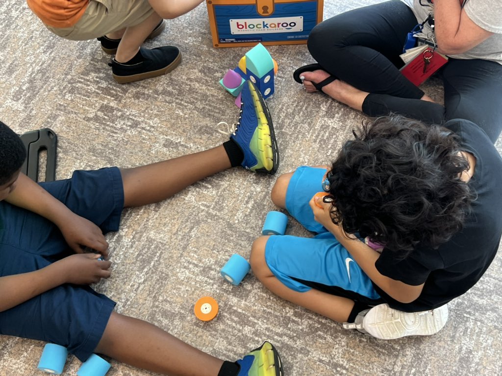 positive_arc's tweet photo. Just had a fabulous time with our Expressions class at Middletown’s new public library! The kids were enchanted by the interactive stories and creative spaces. 📚✨ @FCPSMaryland @MiddletownElem @TroyDKeller 
#MiddletownLibrary #InclusiveEducation https://t.co/rdoZBhuTCO