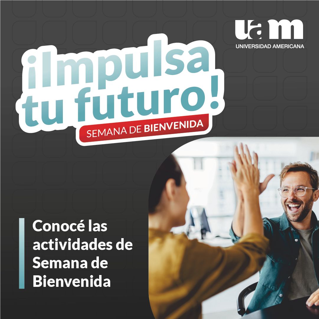 La Semana de Bienvenida UAM empezará este 27 de mayo y hasta el 01 de junio tendremos ¡𝐂𝐡𝐚𝐫𝐥𝐚𝐬, 𝐭𝐚𝐥𝐥𝐞𝐫𝐞𝐬 𝐲 𝐮𝐧 𝐦𝐨𝐧𝐭𝐨́𝐧 𝐝𝐞 𝐚𝐜𝐭𝐢𝐯𝐢𝐝𝐚𝐝𝐞𝐬 𝐩𝐚𝐫𝐚 𝐯𝐨𝐬! 

Registrate y conocé las actividades aquí: buff.ly/4caiq9Z