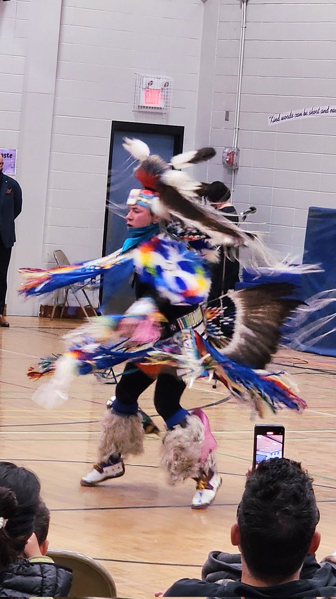 Cimelle's tweet photo. I always enjoy watching Kyle perform his Fancy dance!! https://t.co/E5T7maeH6H