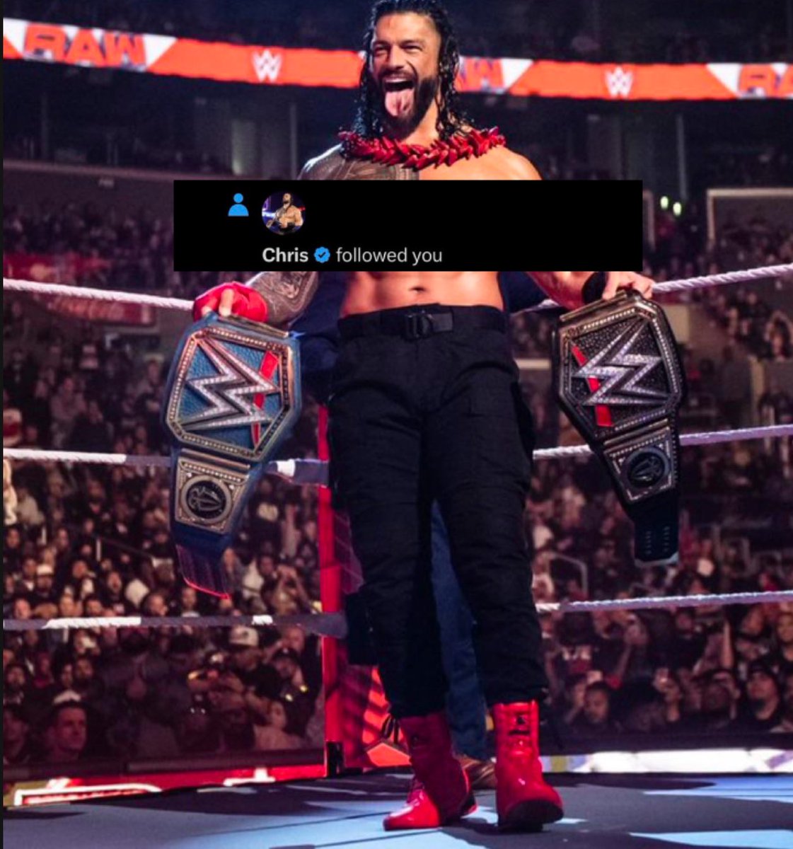 I will follow everyone who follows me until tomorrow #WWEKingAndQueen .

Retweet, like and comment on this post so that people in the IWC can follow you too.

Let's go. 🔥