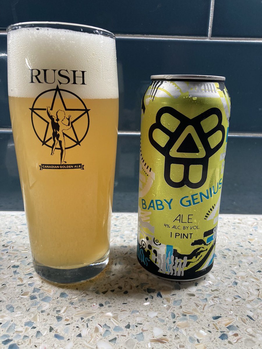 jbridges75's tweet photo. #BissellBrothers #BabyGenius A beautiful low abv #NEIPA. Craft beer and brewing review called it hop candy. I think that’s pretty accurate. #CraftBeer https://t.co/03RWpbQjZ6