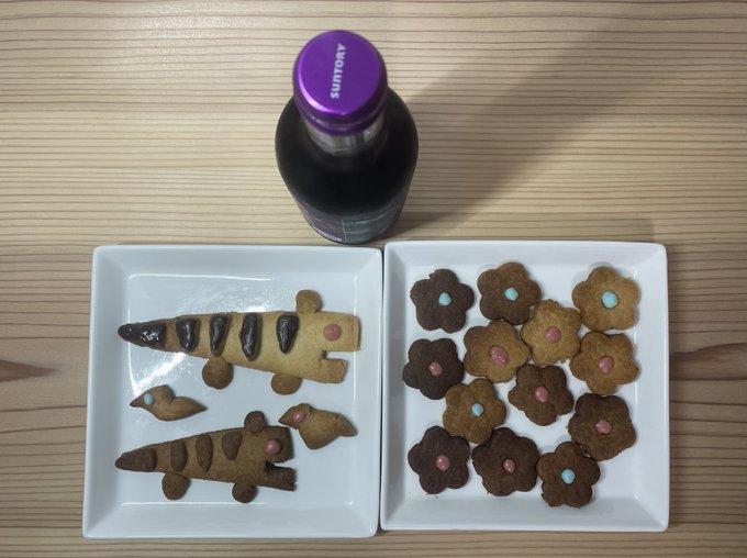 「チョコレート クッキー」のTwitter画像/イラスト(新着)