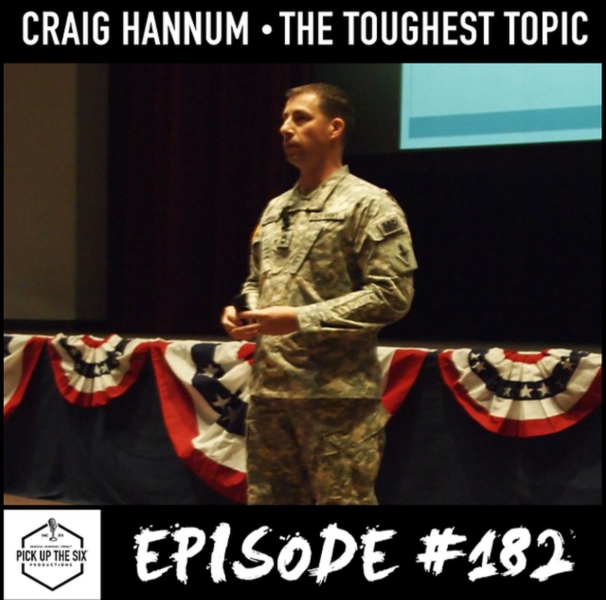 Craig Hannum is a retired Army soldier and Military Police who continues his service through The Toughest Topic, a program that offers tangible tools to combat the one preventable death, suicide. 

pickupthesix.com/post/episode-1…

You're not going to believe the connection between this