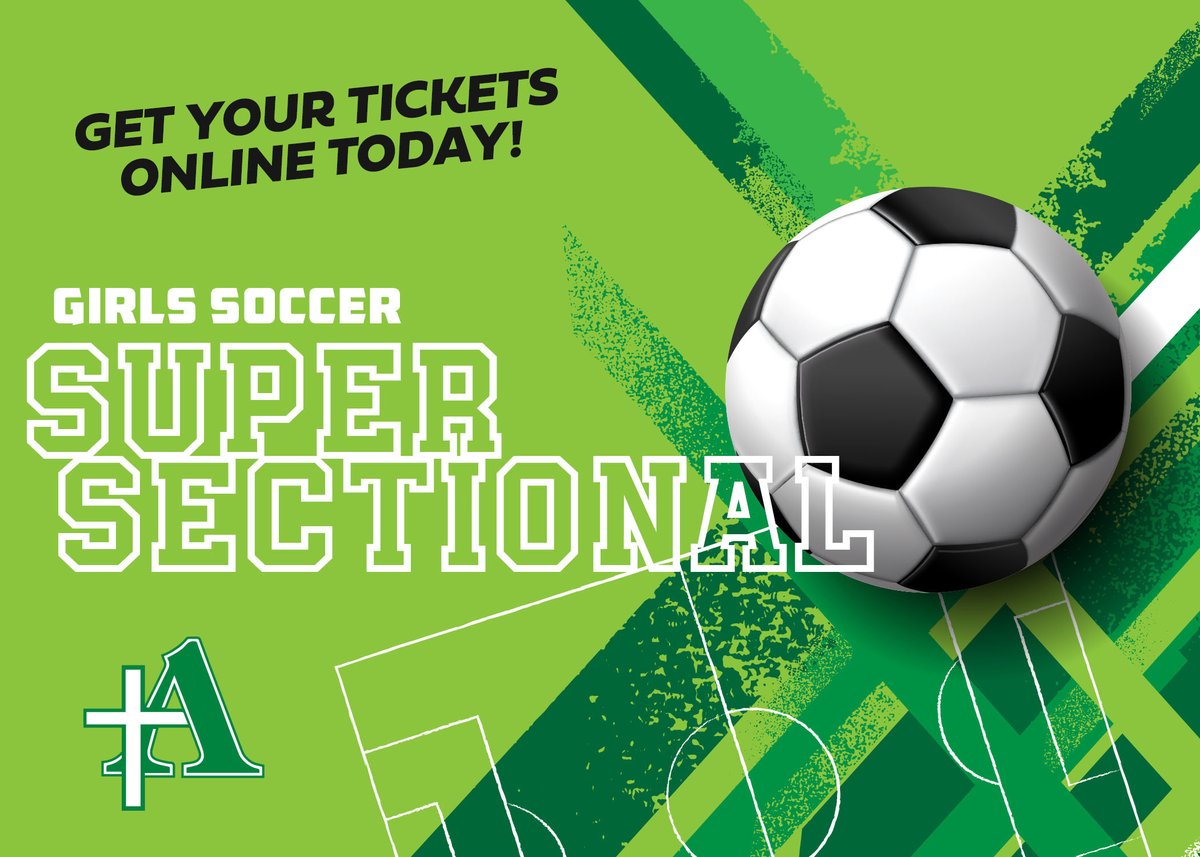 Pioneers, get your tickets for tomorrow's Girls Soccer Super Sectional game!

Get your tickets here!: gofan.co/event/1519363?…