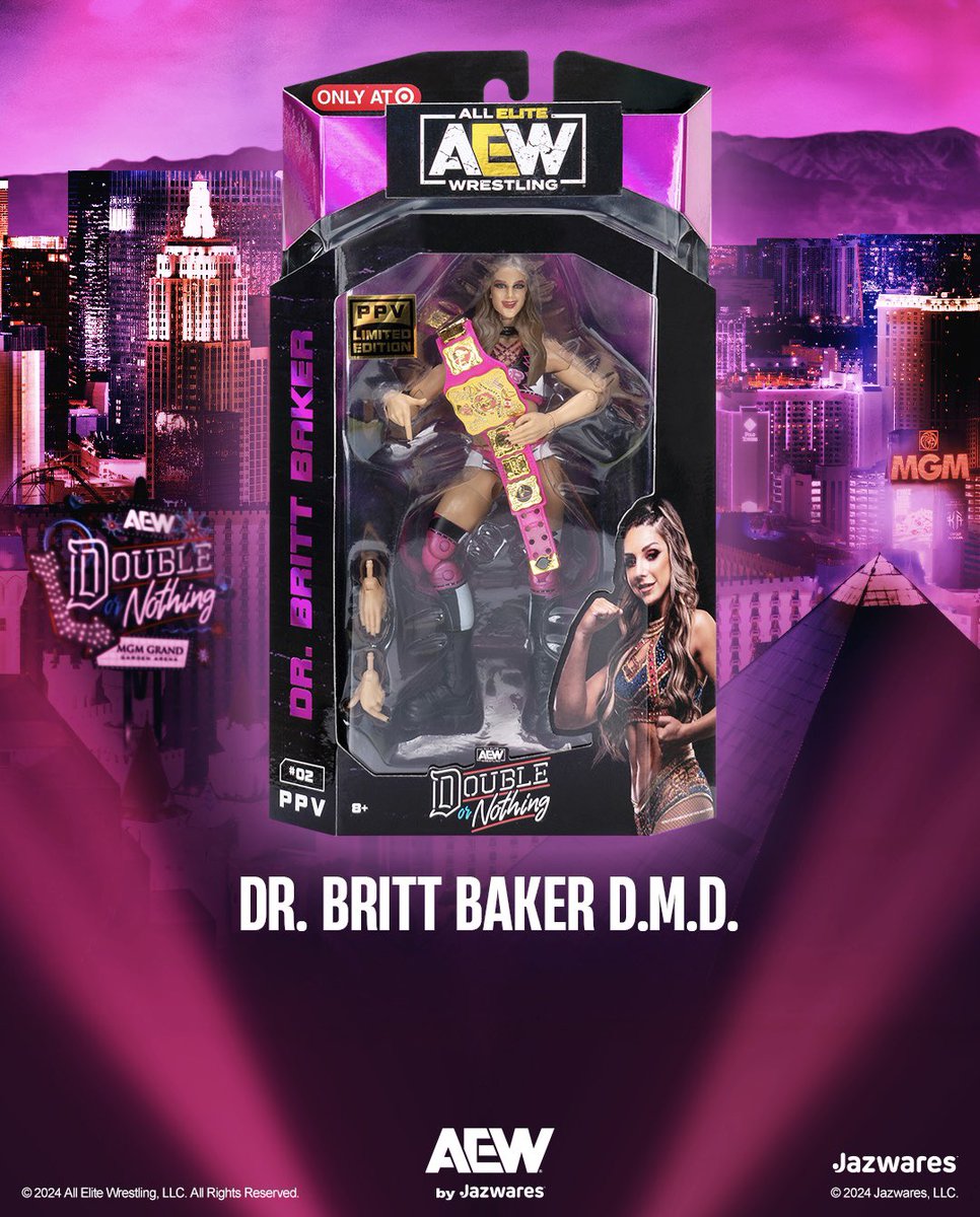 MajorWFPod's tweet image. Even after being off of television for close to a year, @RealBrittBaker had her latest figure sell out immediately!

Were you one of the lucky ones to get it or did you miss out?

#ScratchThatFigureItch
