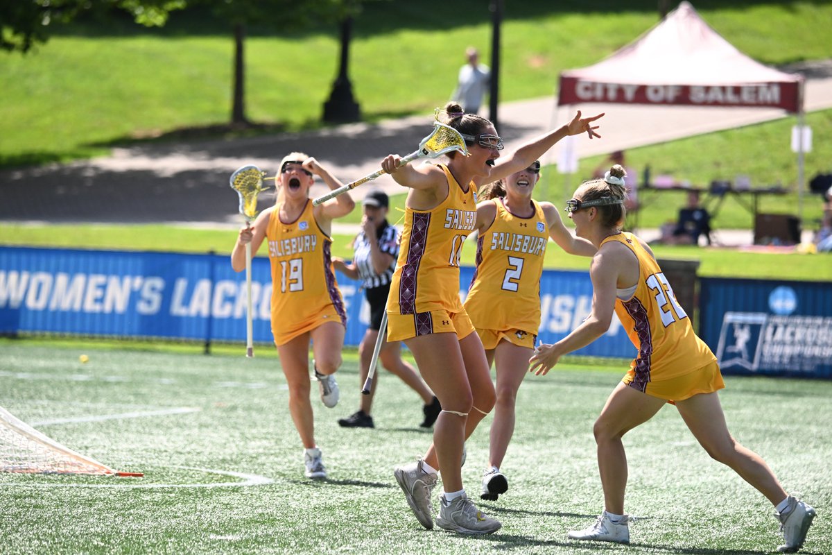 The stage is set... @SUSeaGulls vs. @MiddAthletics for the 2024 NCAA DIII Women's Lacrosse Championship May 26 | Noon (ET) #DIII50 | #D3lax