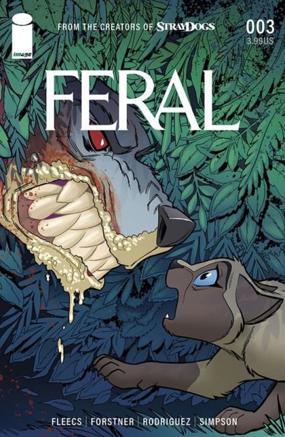 'Feral' continues to be a treacherous high-wire act of horror and suspense. REVIEW:★★★★☆ (4/5) 'Feral' #3 by Tony Fleecs, Trish Forstner, and Tone Rodriguez @ImageComics @TonyFleecs @TrishForstner lotuslandcomics.com/2024/05/review…