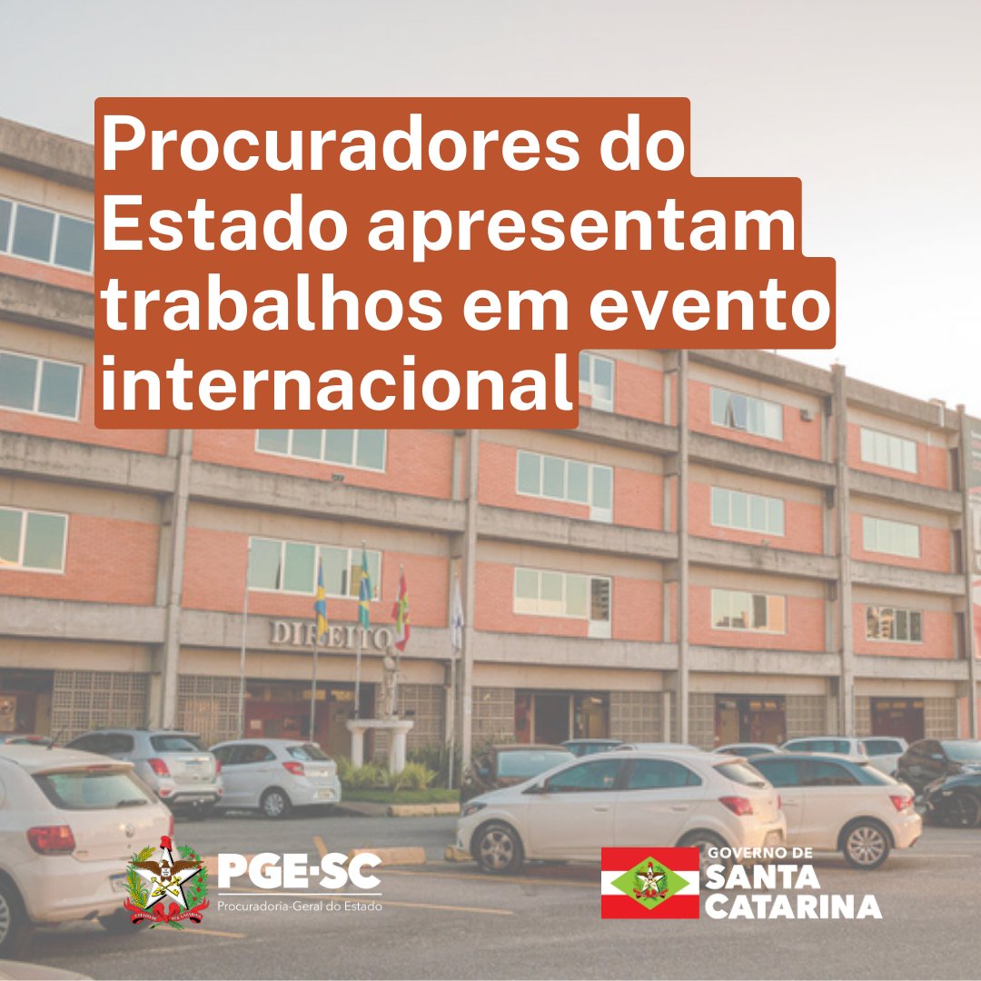 PGE_SC's tweet image. 👥 14º Seminário Internacional Democracia e Constitucionalismo, promovido pelo Programa de Pós-Graduação em Ciência Jurídica da Univali, ocorre entre os dias 27 e 29 deste mês.

🔗 Leia mais:  pge.sc.gov.br/noticias/procu…

#PGESC #GovSC #SantaCatarina