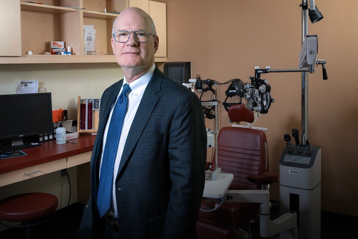 James Reynolds, MD — a @Jacobs_Med_UB researcher who is a leading expert on #RetinopathyOfPrematurity (#ROP) — is senior author on a study published in @eClinicalMed that could change the standard of care for the condition.

Read our full story: buff.ly/4dXl4BE

#UBuffalo