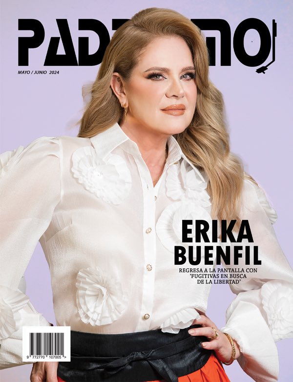PadrisimoMag's tweet image. Erika Buenfil engalana la portada de Padrísimo Magazine, quien regresa a la pantalla con ‘Fugitivas en busca de la libertad’.

Visita: PadrisimoMagazine.com

Foto: Jaime Martin
MUA: Victor Guadarrama 
Peinado: Fernando Pedraza
Styling: Marco Corral
Management: @Victorkhun